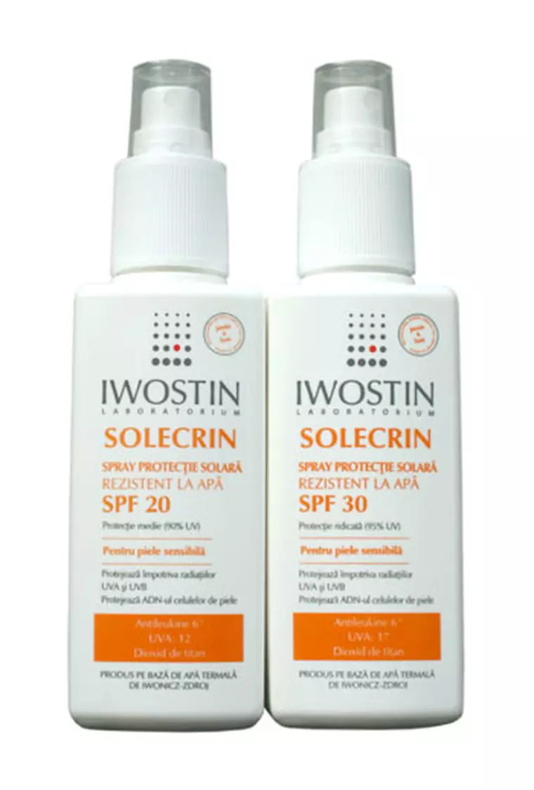 Gama Iwostin Solecrin de protectie solara