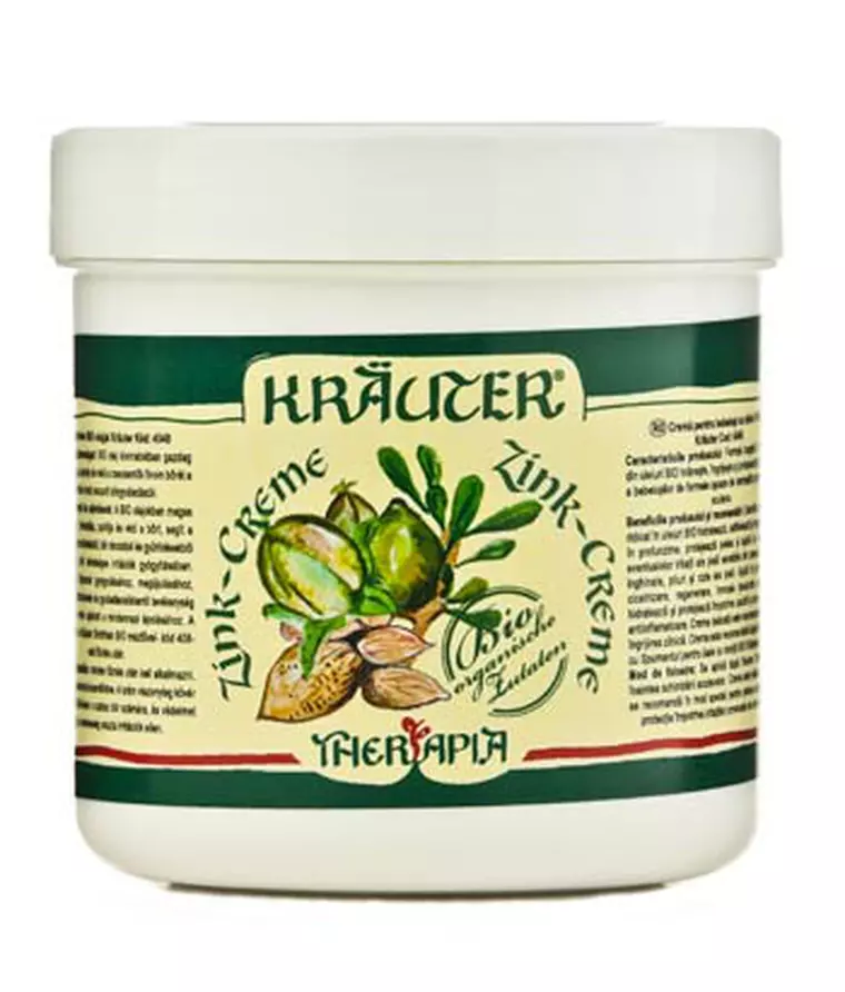 Crema pentru bebelusi cu zinc si uleiuri vegetale BIO Krauter