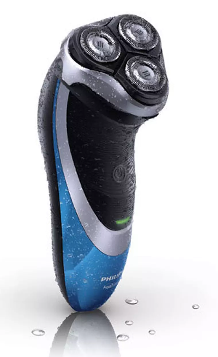 AquaTouch - unicul aparat electric pentru barbierit umed si uscat de la Philips