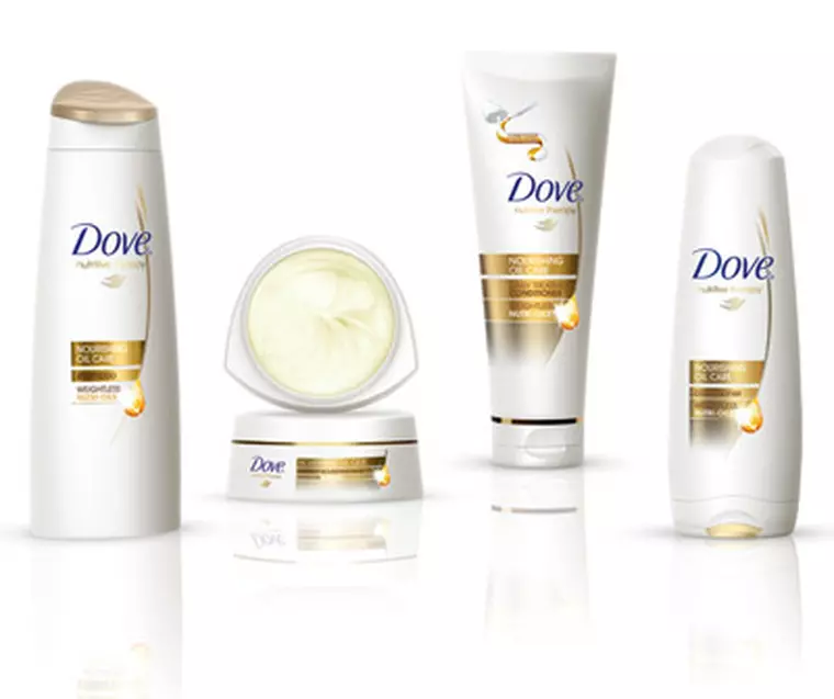 Noua gama Dove Nourishing Oil Care