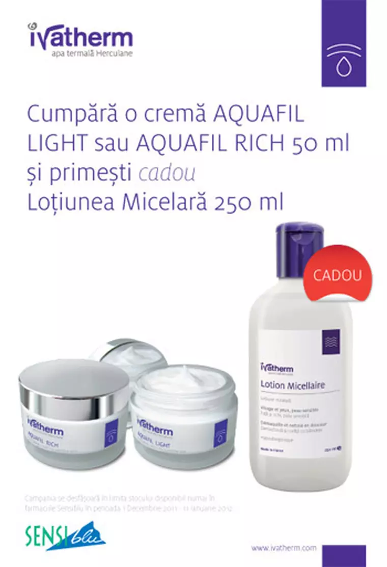 Ivatherm si Sensiblu – oferta speciala de Sarbatori