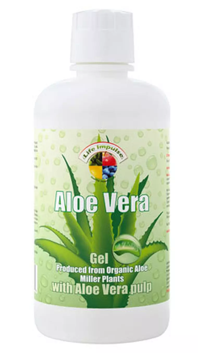 Life Impulse Gel cu pulpa de Aloe Vera BIO- detoxifiant si imunoprotector
