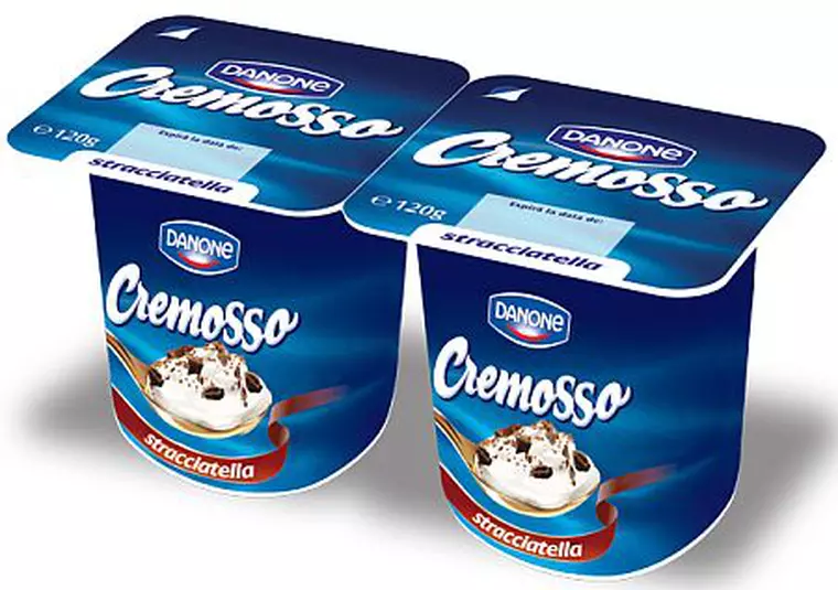 danone cremosso straciatella