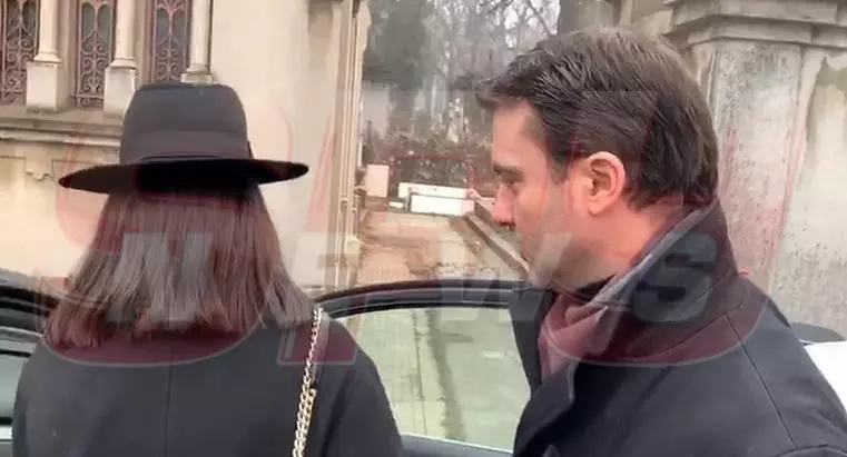 Fratele Cristinei Țopescu a venit însoțit de soția lui