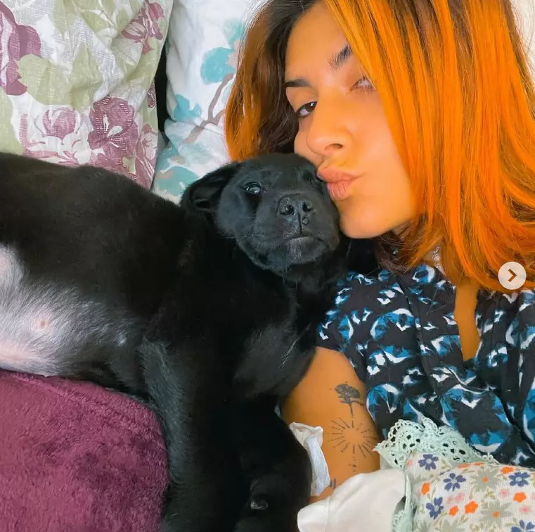 Roxana Ghita de la Survuvir si catelul ei