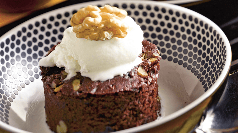 Prajitura cu ciocolata si nuci