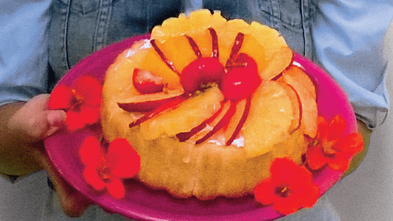 Tort cu crema de sarlota