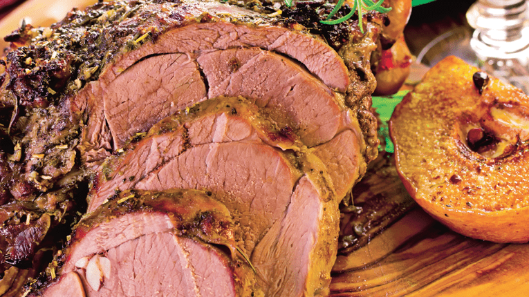 Friptura de berbecut cu gutui