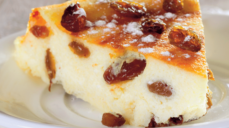 Budinca cu branza de vaci