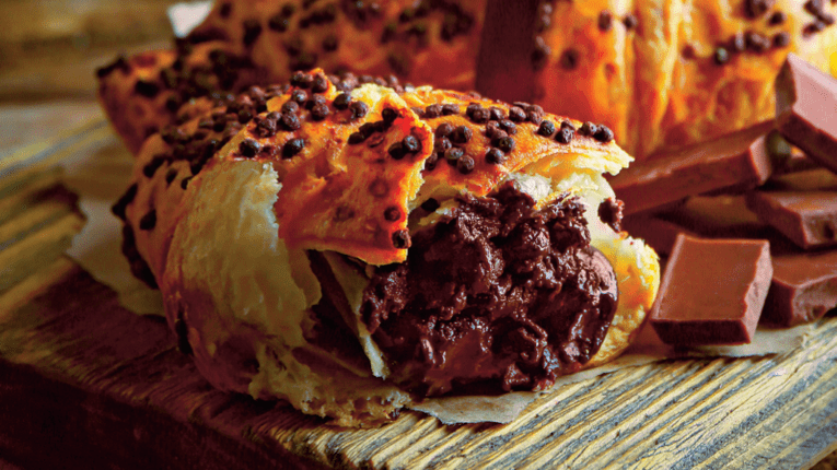 Cornuri cu ciocolata