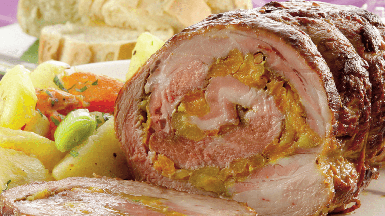 Pulpa de porc umpluta