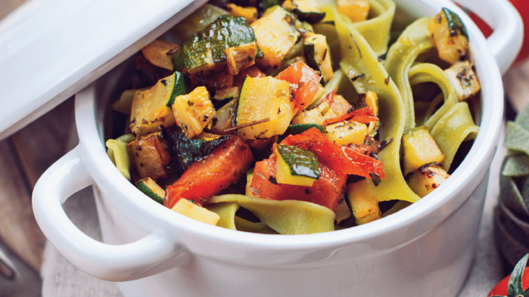 Soté de dovlecei si spanac