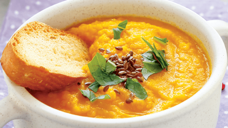 Supa-crema de morcovi