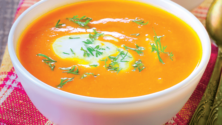 Supa-crema de morcovi