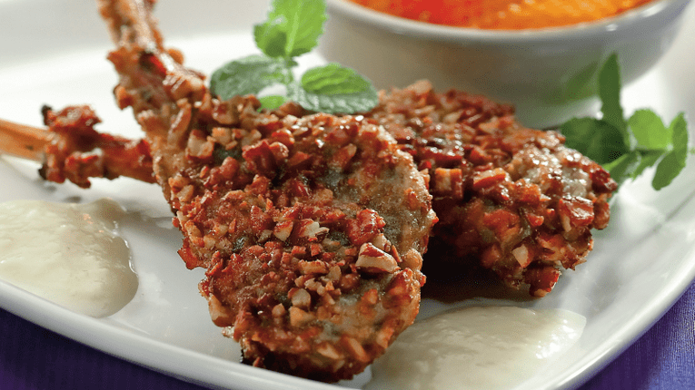 Cotlete de miel cu alune