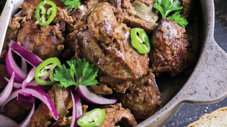 Ficatei picanti cu ceapa