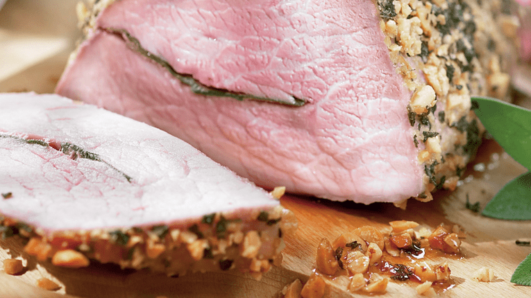 Friptura de porc cu alune