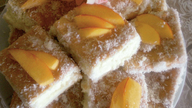 Fulg de nea cu nectarine