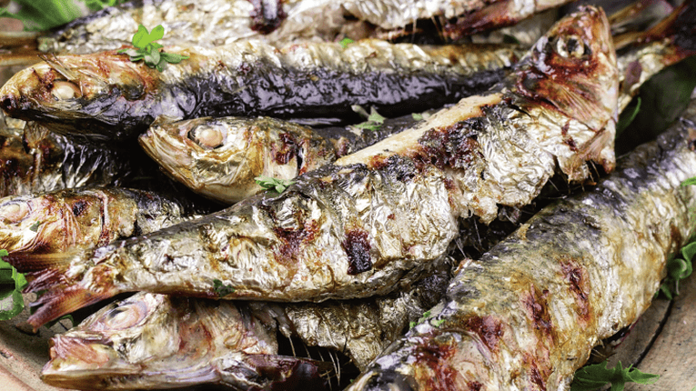 Sardine la gratar