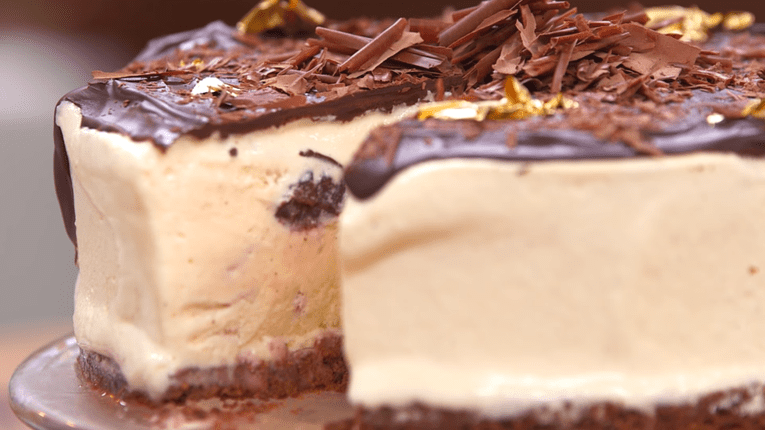 Inghetata cheesecake Padurea Neagra a la Jamie Oliver