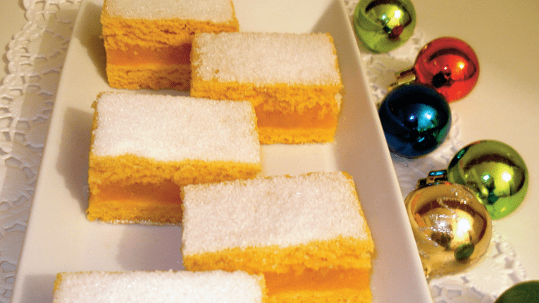 Prajitura cu dovleac si foi de bulion