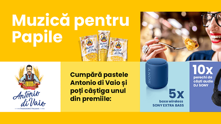 (P) Pastele Antonio di Vaio si Mega Image Online te premiaza