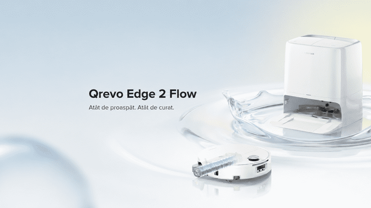 Roborock lansează în România noile Qrevo Edge 2 Flow și Qrevo 2 Pro