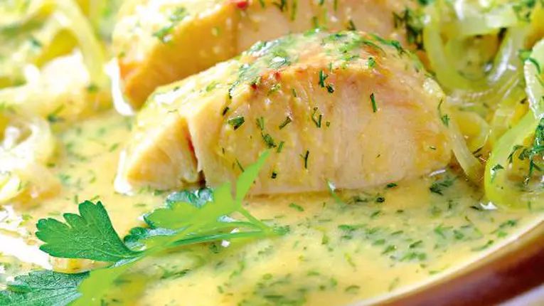 Şalău cu sos de lămâie