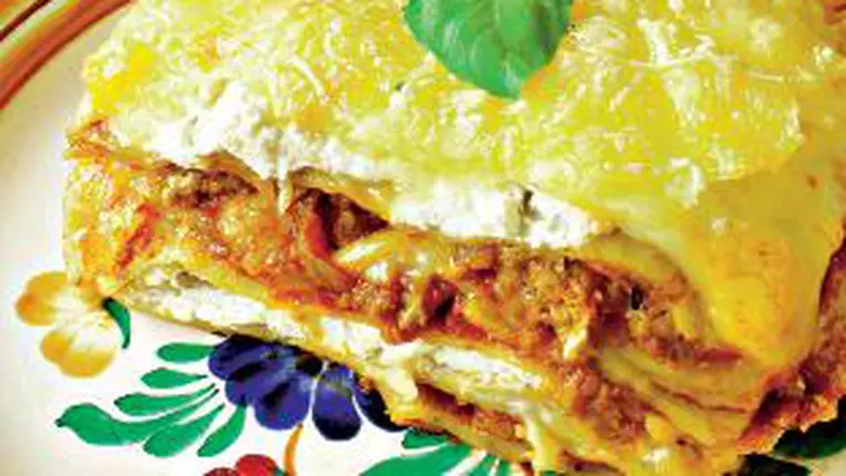 Lasagna cu urdă