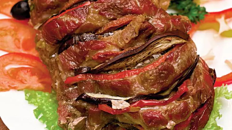 Muşchi de porc cu legume