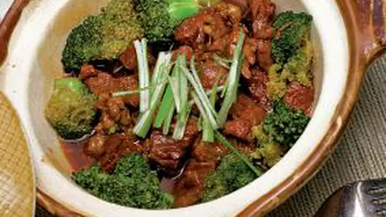 Muşchi de vită cu broccoli