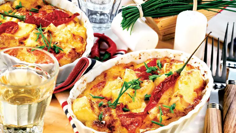 Musaca picantă de legume