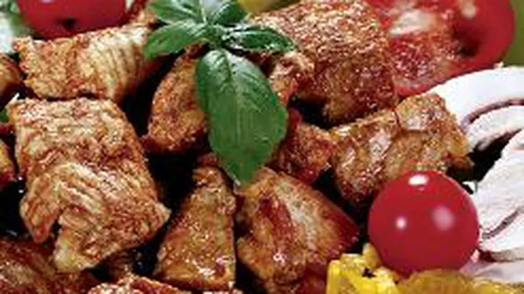 Pulpă de porc cu sos alb