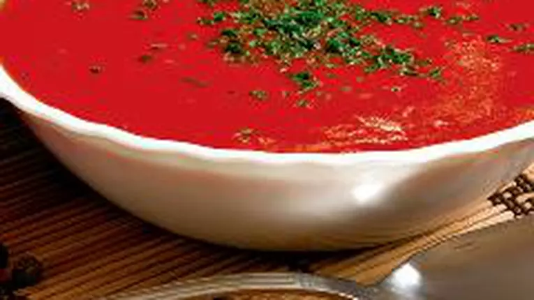 Supă-cremă de roşii