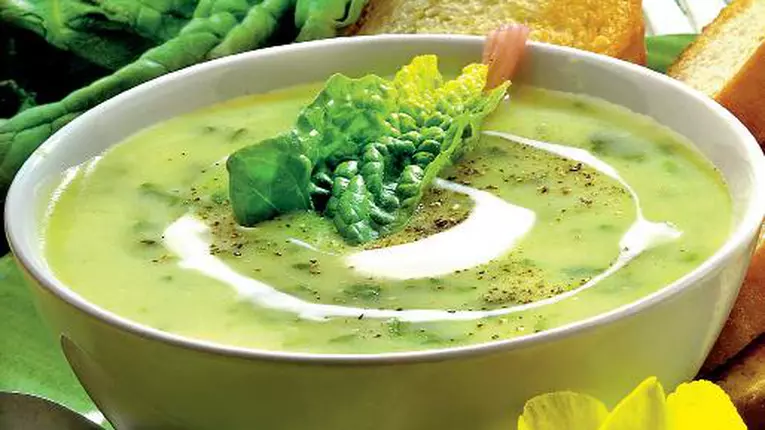 Supă-cremă de spanac