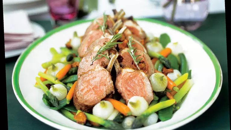 Cotlet de miel cu legume