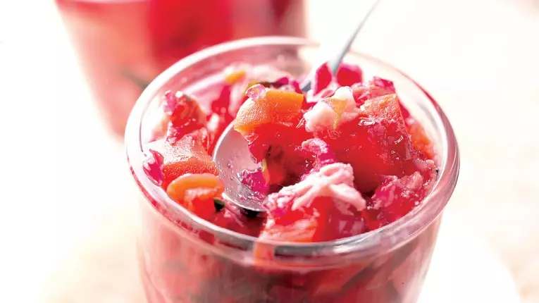 Dulceaţă de rubarbă cu portocale