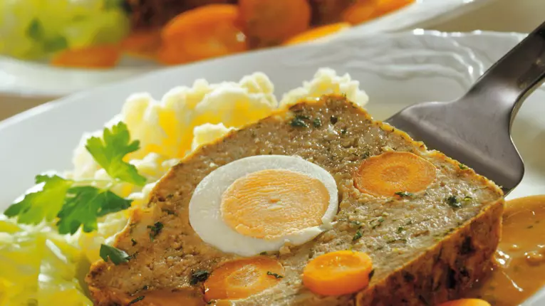 Drob cu garnitură de morcovi