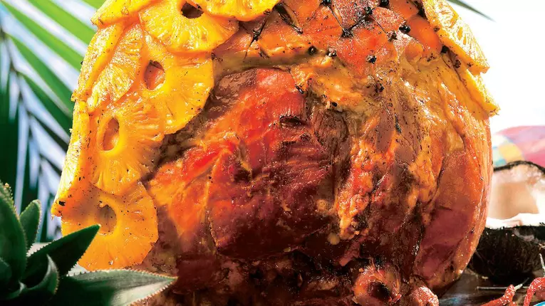 Pulpă de porc cu ananas