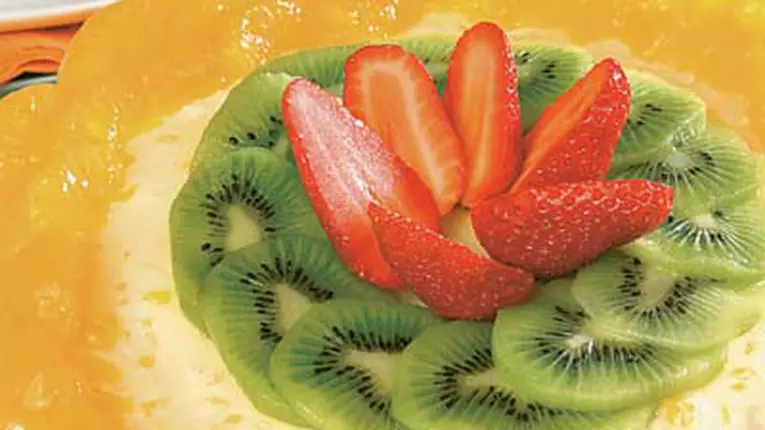 Tort cu mandarine şi kiwi