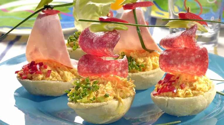 Corăbioare cu brânză