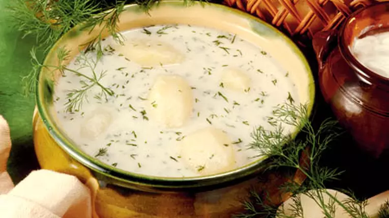 Supă de cartofi cu smântână