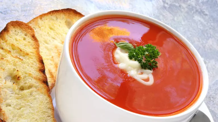 Supă cremă de roşii