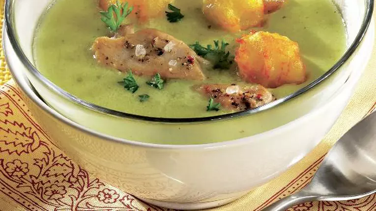 Supă-cremă de mazăre