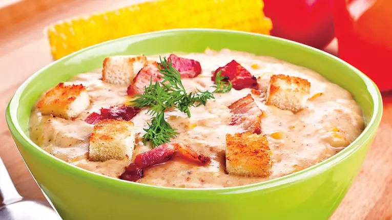 Supă-cremă de porumb