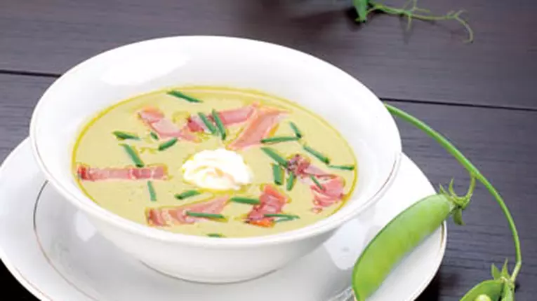 Supă cremă de mazăre