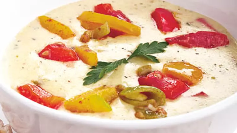 Supă cremă cu ardei