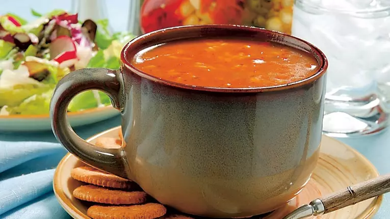 Ciorbă de roşii cu orez