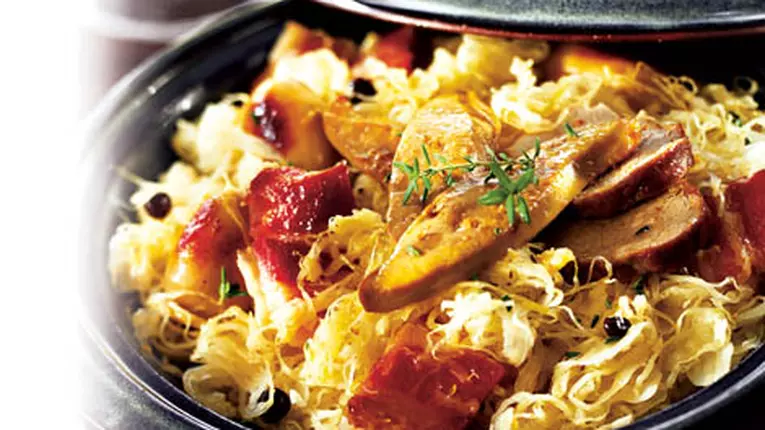 Varză călită la capac