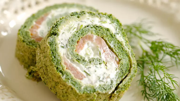 Rulouri cu somon afumat